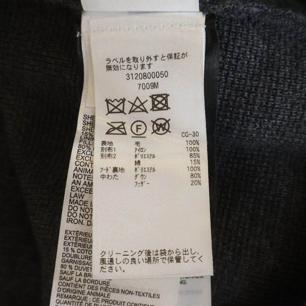 CANADA GOOSE(カナダグース) HYBRIDGE KNIT ANORAK ハイブリッジニット ダウン切替アノラック ブラック フーディ