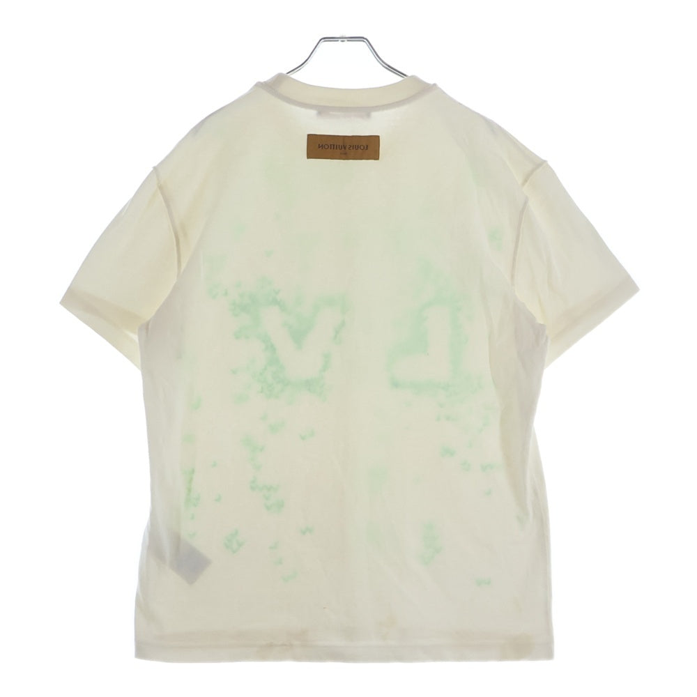 LOUIS VUITTON(ルイヴィトン) 22AW スプレッドエンブロイダリー インサイドアウト 半袖Tシャツ カットソー ホワイト RM222M NPL HNY14X