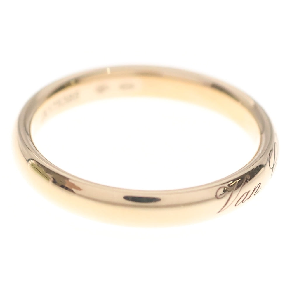 Van Cleef & Arpels(ヴァンクリーフアンドアーペル) タンドルモンシニアチュール ロゴ リング 指輪 K18PG ピンクゴールド VCARP5MT53 レディース