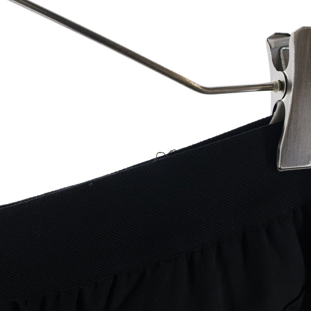 CELINE(セリーヌ) サイドライン レーヨン アセテート イージー テーパードパンツ ブラック レディース