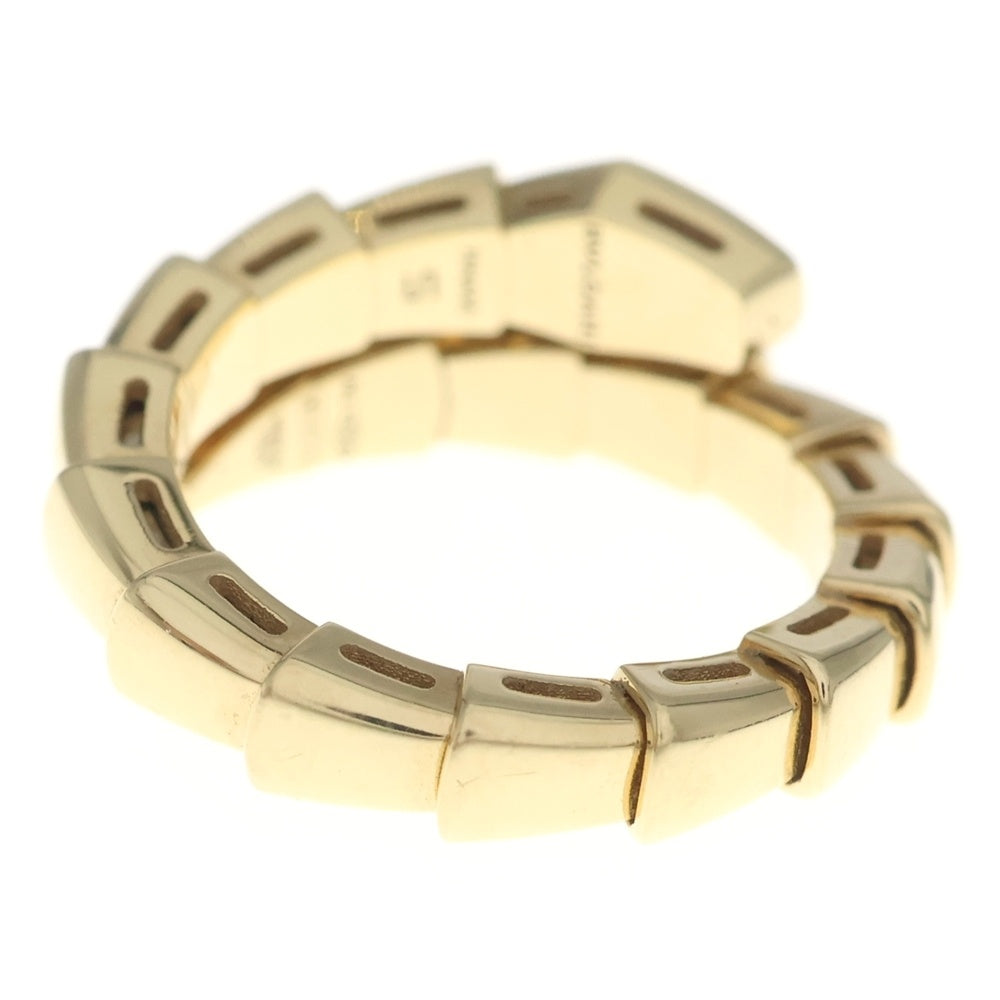 BVLGARI(ブルガリ) セルペンティ ヴァイパー リング 指輪 K18YG イエローゴールド 358643 レディース
