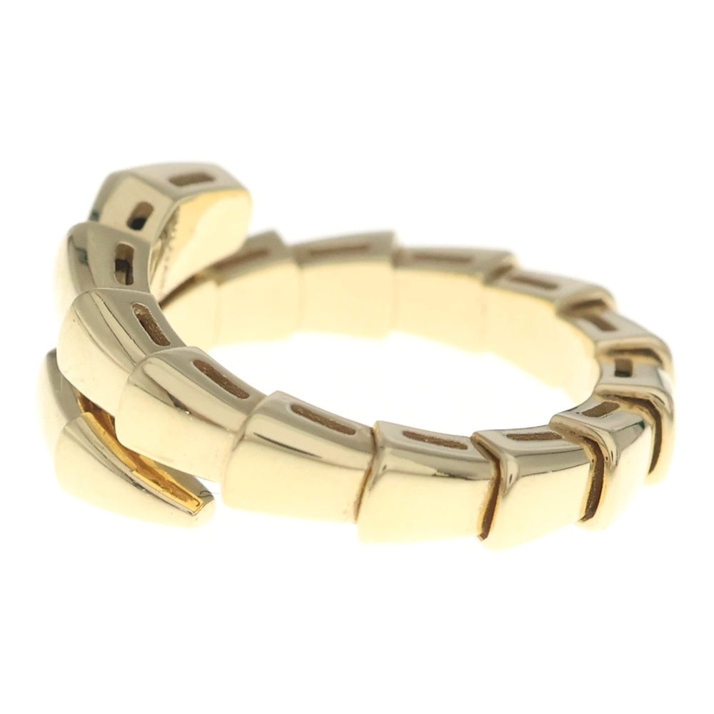 BVLGARI(ブルガリ) セルペンティ ヴァイパー リング 指輪 K18YG イエローゴールド 358643 レディース