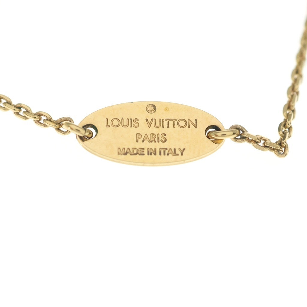 LOUIS VUITTON(ルイヴィトン) イニシャル アルファベット シー ネックレス ペンダント チェーン ゴールド GP M61058 レディース