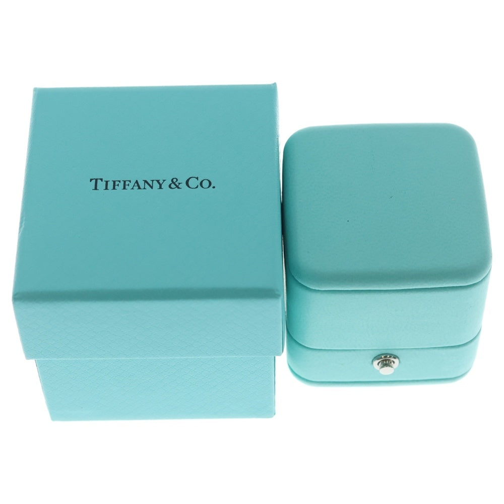 TIFFANY & Co.(ティファニー) エルサ・ペレッティ ウェーブ 3ロウ リング 1Pアクアマリン シルバー