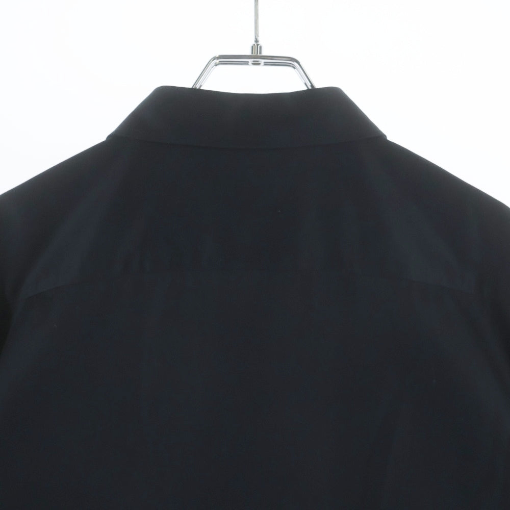 LOEWE(ロエベ) Anagram Pocket Shirt アナグラムロゴ刺繍 ポケット 長袖シャツ ブラック H526Y05X82