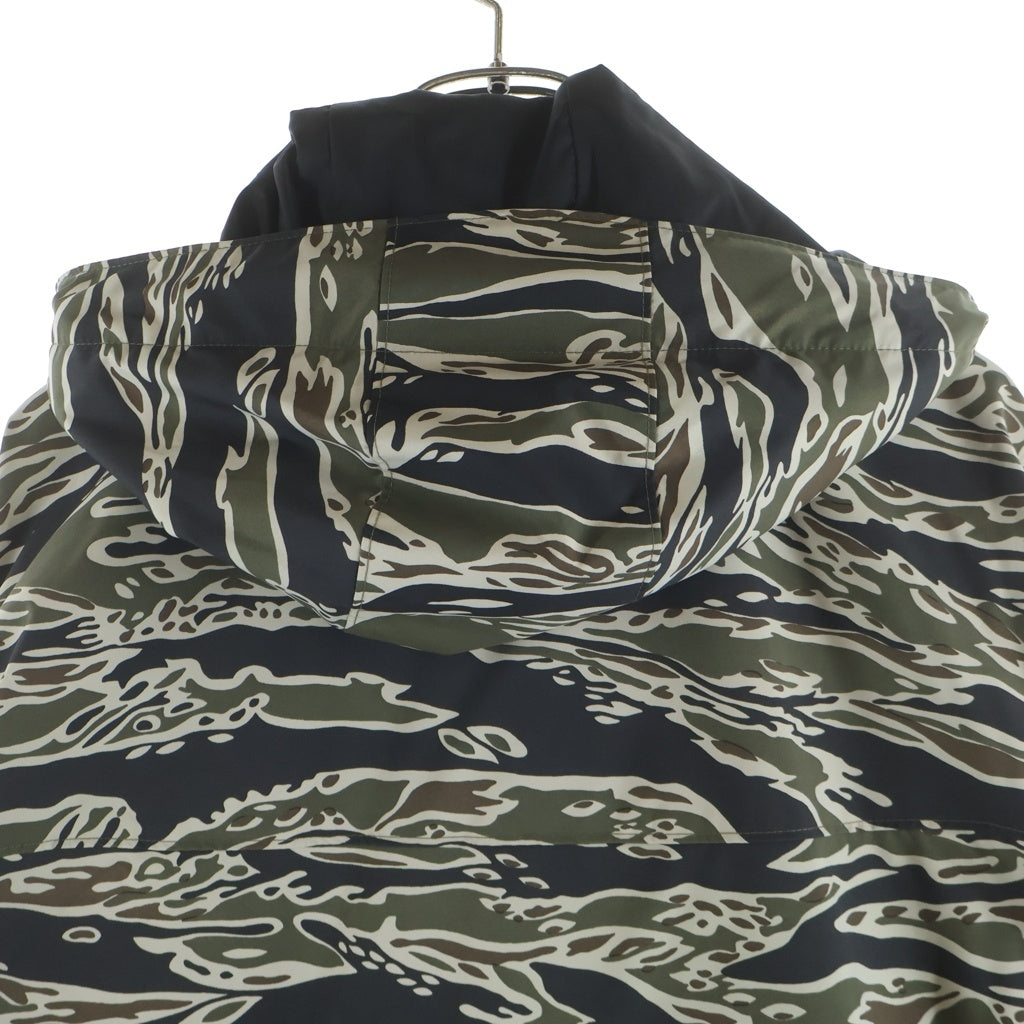 WACKO MARIA(ワコマリア) 25SS×NANGA TIGER CAMO MOUNTAIN PARKA ナンガ 迷彩 タイガーカモ 総柄プリント マウンテンパーカー カーキ