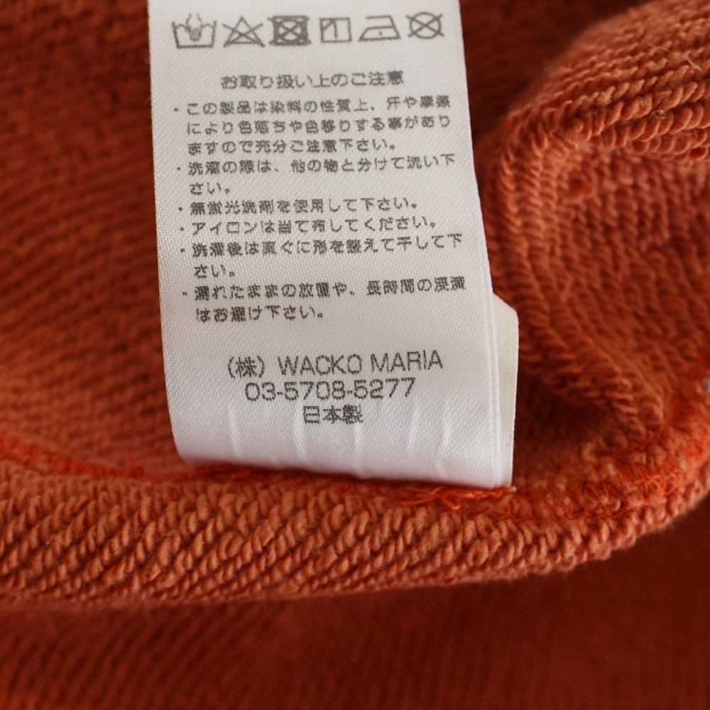 WACKO MARIA(ワコマリア) 25AW デス ロウ レコード プリント クルーネック プルオーバースウェットトレーナー DEATHROW-WM-SS03