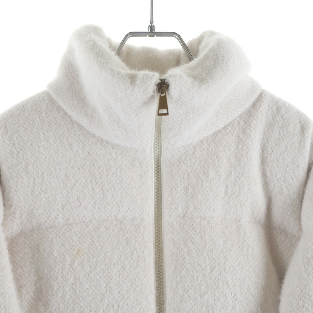MONCLER(モンクレール) 25AW MORNAS モルナス ウール ショートダウンジャケット ホワイト レディース K20931A00214