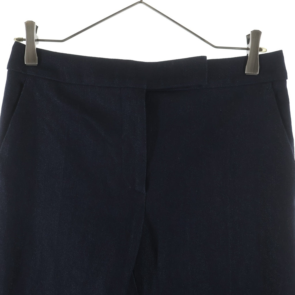 Max Mara(マックスマーラ) デニム スラックスパンツ インディゴ レディース