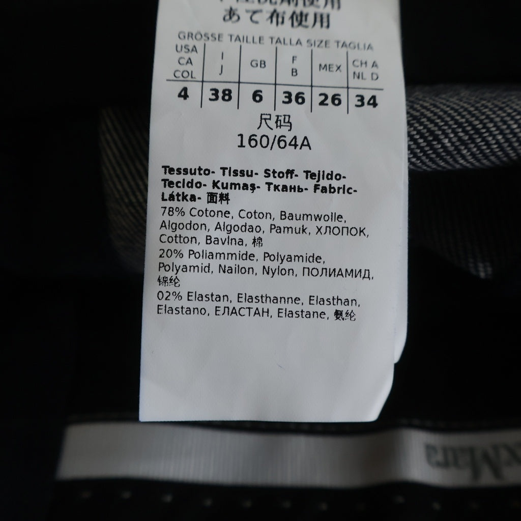 Max Mara(マックスマーラ) デニム スラックスパンツ インディゴ レディース