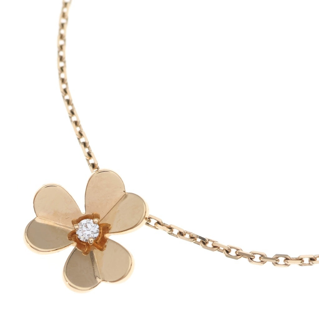 Van Cleef & Arpels(ヴァンクリーフアンドアーペル) フリヴォル 1PD ダイヤ ネックレス K18PG ピンクゴールド VCARPFBM00 レディース