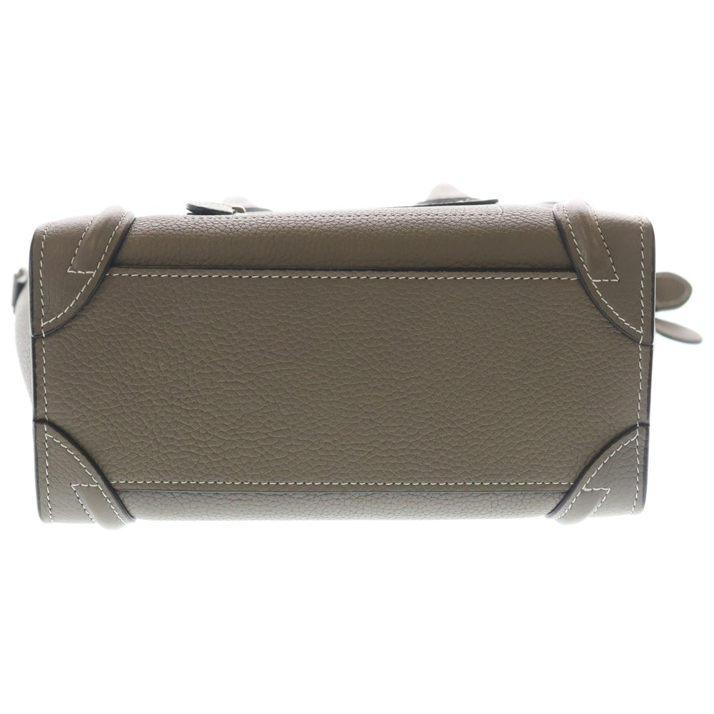 セリーヌ ラゲージ レザー 2way ハンドバッグ ショルダーバッグ CELINE 