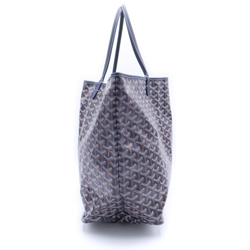 GOYARD(ゴヤール) サンルイGM トートバッグ ハンドバッグ ネイビー PVC