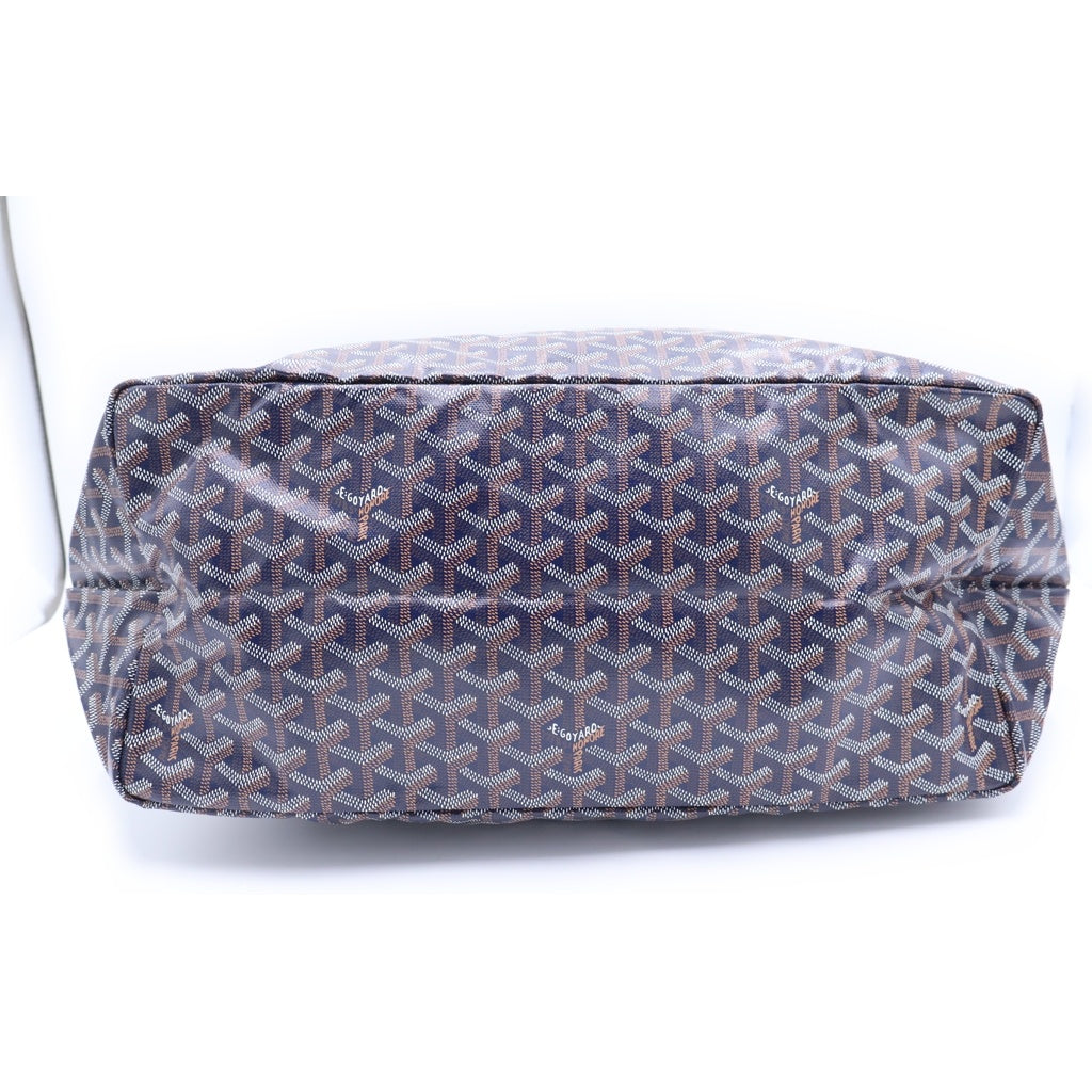GOYARD(ゴヤール) サンルイGM トートバッグ ハンドバッグ ネイビー PVC