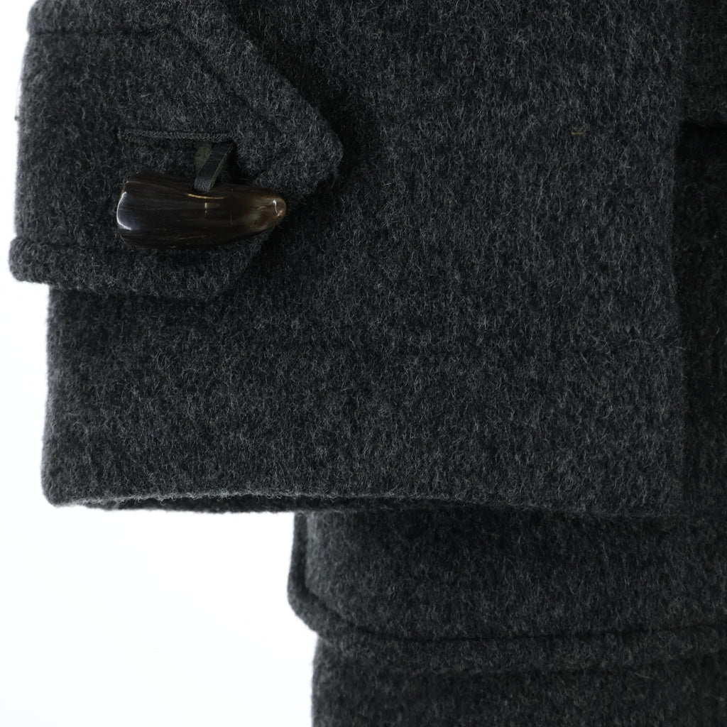 BURBERRY(バーバリー) ノバチェック ダッフルコート グレー