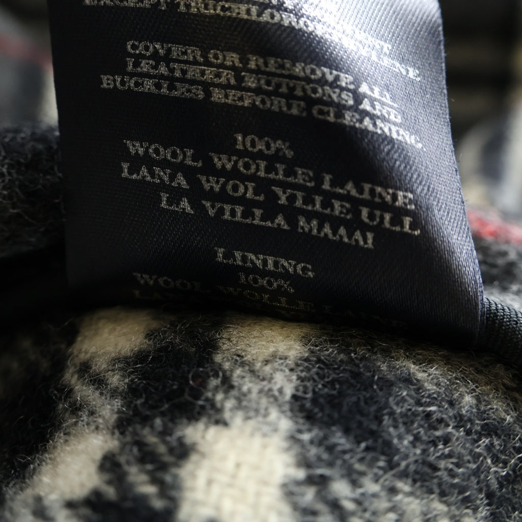 BURBERRY(バーバリー) ノバチェック ダッフルコート グレー
