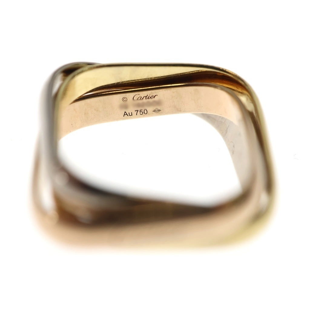 Cartier(カルティエ) トリニティ クッション リング Au750 #55 レディース