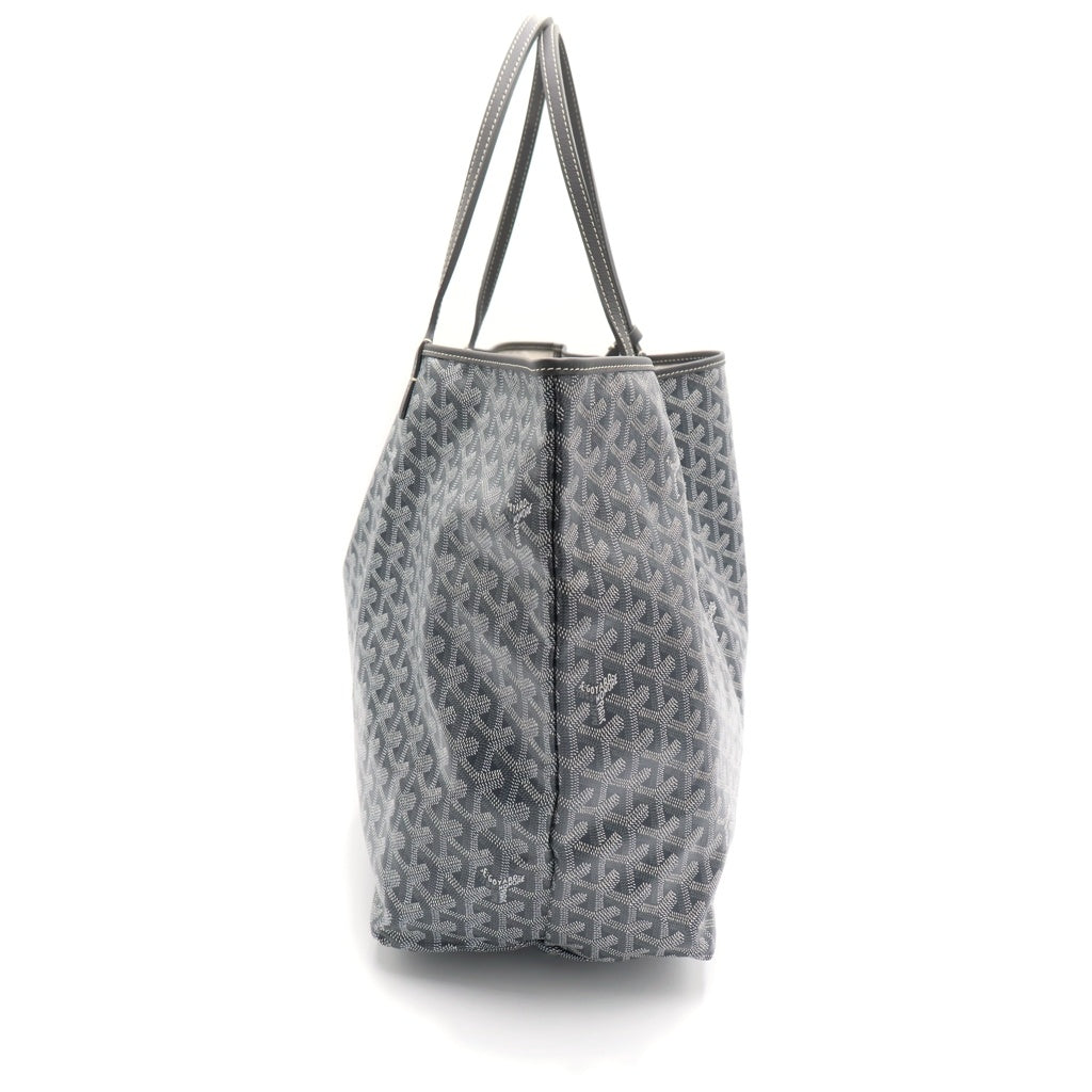 GOYARD(ゴヤール) サンルイGM トートバッグ ハンドバッグ グレー PVC×レザー レディース