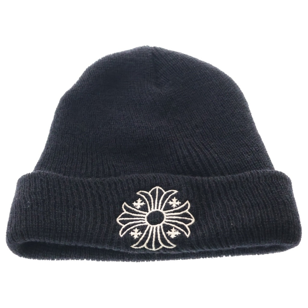 CHROME HEARTS(クロムハーツ) WOOL WATCH CAP CHプラス刺繍ビーニー ブラック ニットキャップ レディース