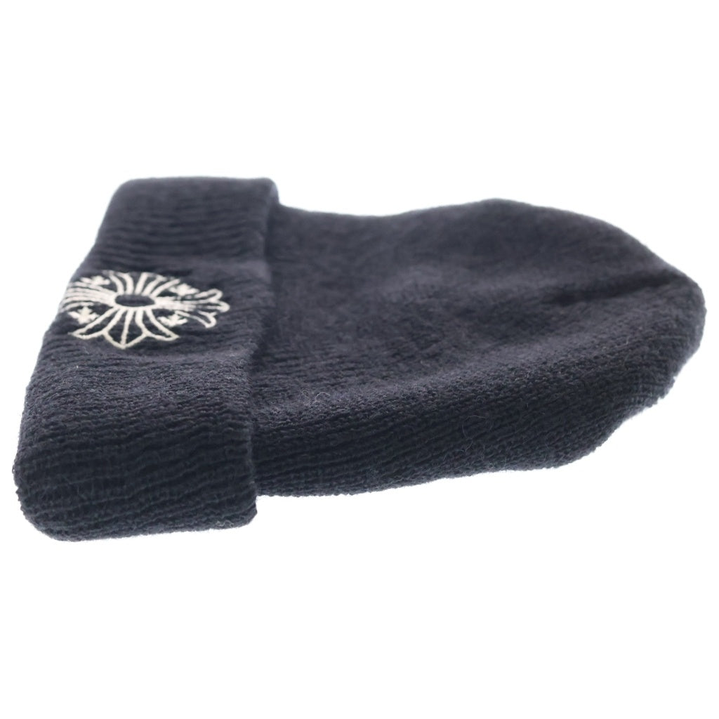 CHROME HEARTS(クロムハーツ) WOOL WATCH CAP CHプラス刺繍ビーニー ブラック ニットキャップ レディース