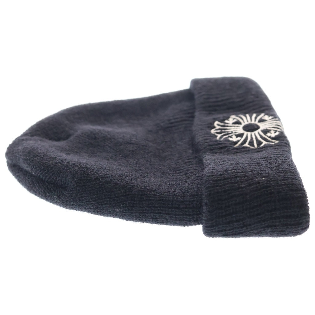 CHROME HEARTS(クロムハーツ) WOOL WATCH CAP CHプラス刺繍ビーニー ブラック ニットキャップ レディース