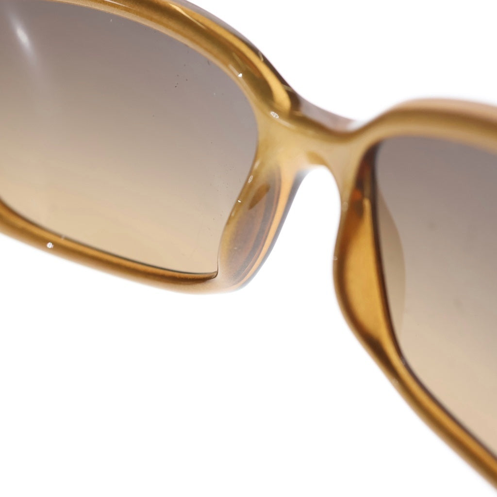 FENDI(フェンディ) ズッカ柄 スクエアフレーム サングラス メガネ 眼鏡 アイウェア ブラウン