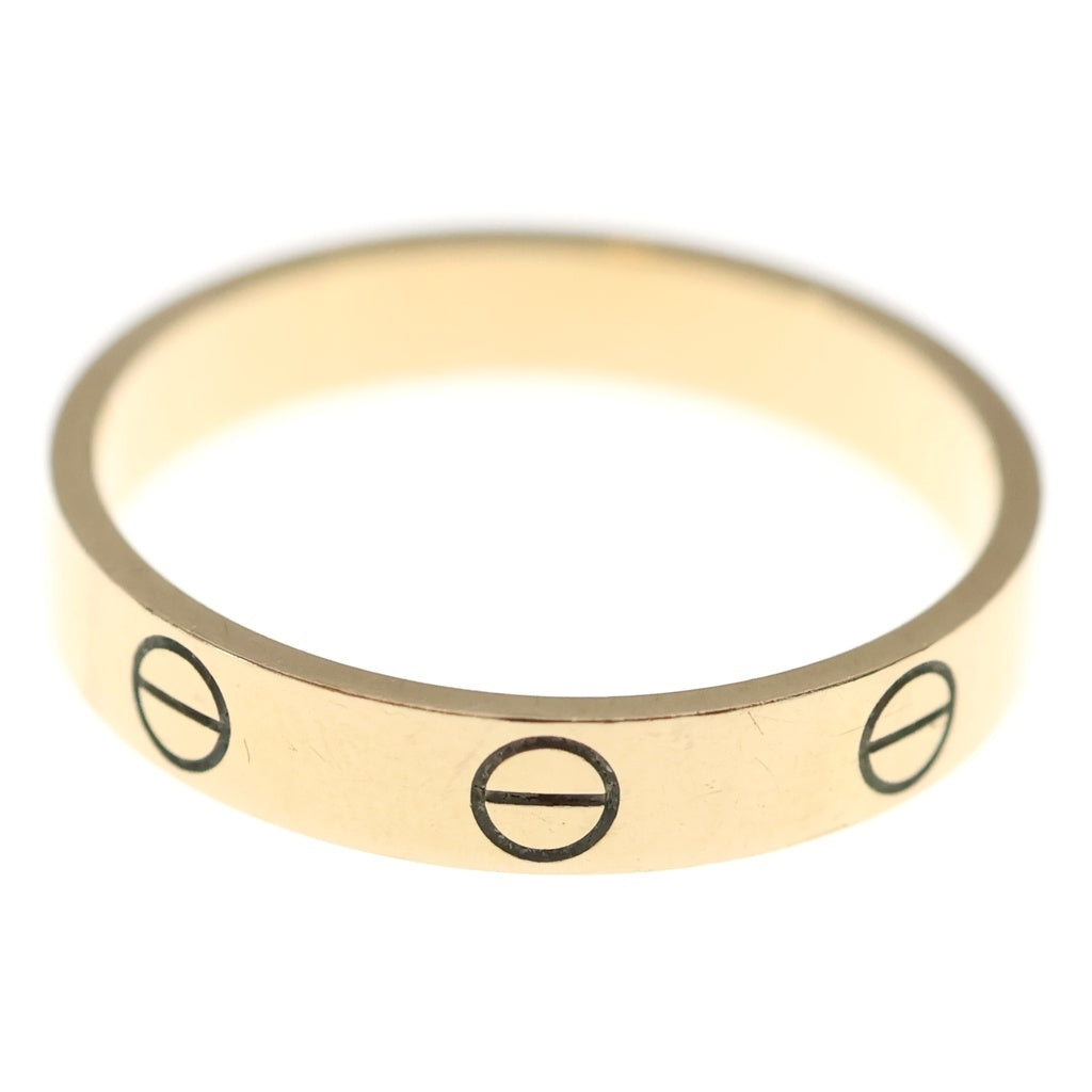Cartier(カルティエ) ミニラブ リング ピンクゴールド Au750 #57 3.5g