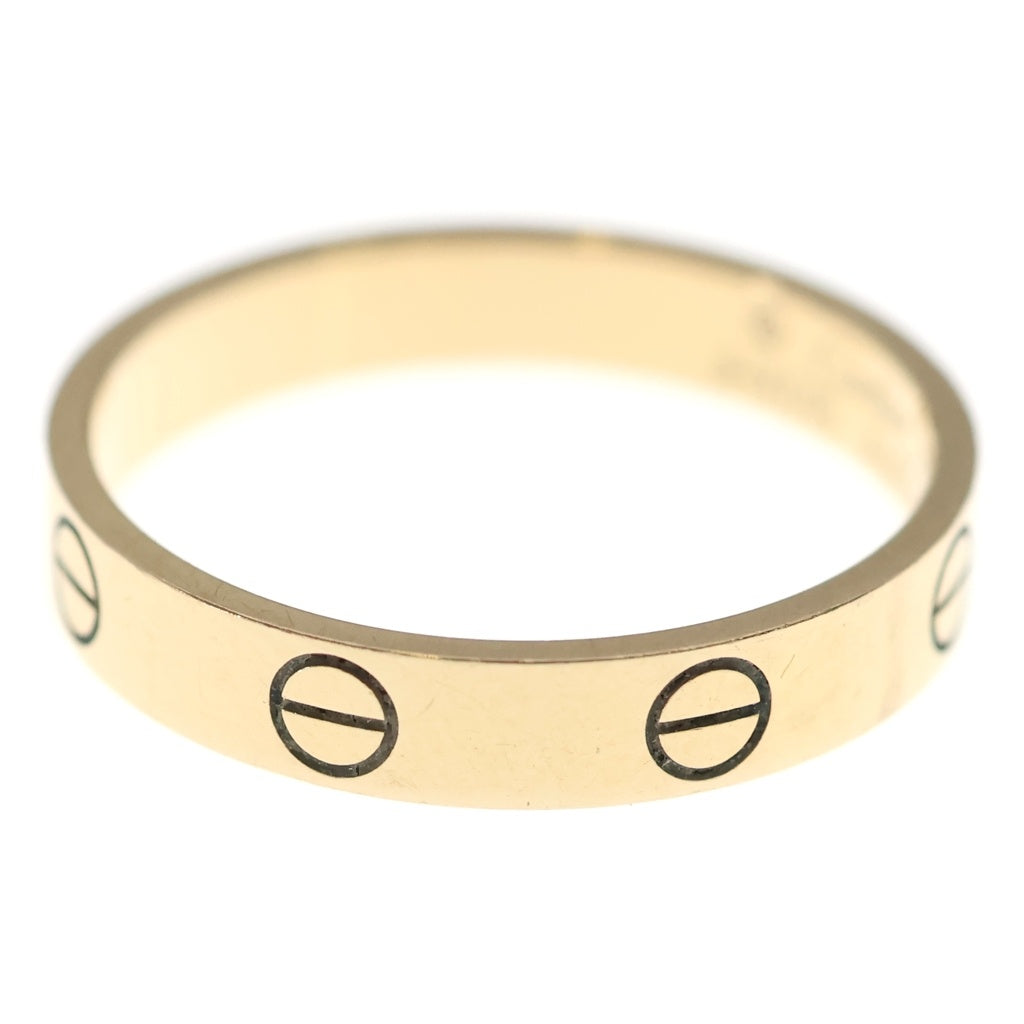 Cartier(カルティエ) ミニラブ リング ピンクゴールド Au750 #57 3.5g
