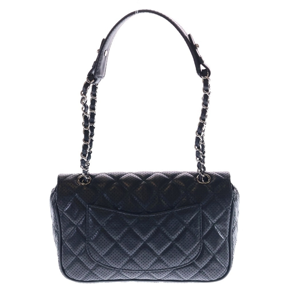 CHANEL(シャネル) マトラッセ25 パンチングレザー シングルフラップ W