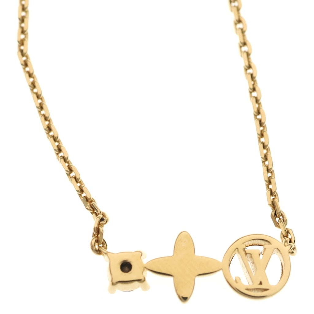 LOUIS VUITTON(ルイヴィトン) コリエ プティ ルイ ネックレス ペンダント チェーン ゴールド GP M00368 レディース