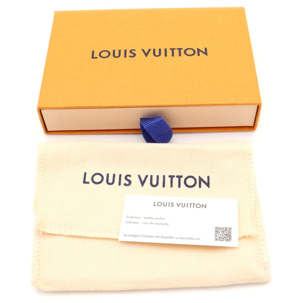 LOUIS VUITTON(ルイヴィトン) モノグラム コンパクト マグネット カードケース ミッドナイト M26742 ICタイプ 箱
