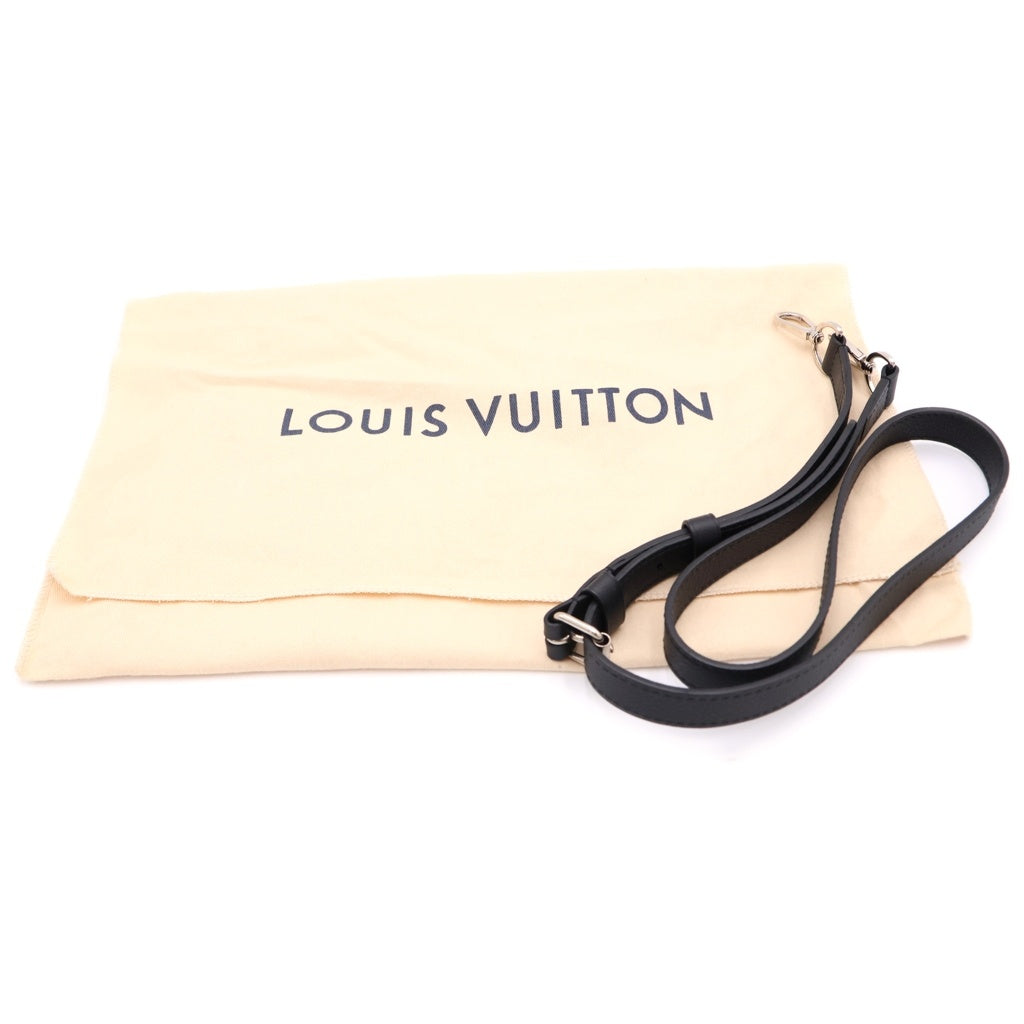 LOUIS VUITTON(ルイヴィトン) ロックミー2 メカニカルロックフラワー ハンドバッグ ショルダーバッグ 2WAYバッグ ホワイト×ブラック レザー M54111 シルバー金具 レディース