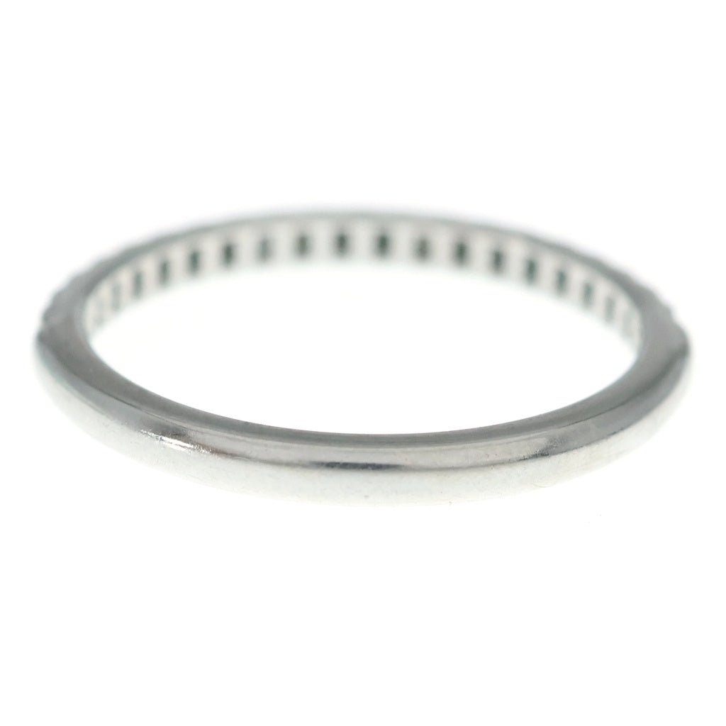 TIFFANY & Co.(ティファニー) ソレスト ハーフエタニティ ダイヤ リング 指輪 Pt950 プラチナ レディース