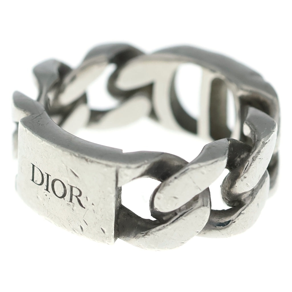 DIOR(ディオール) CDアイコン チェーンリング AG925 S シルバー レディース