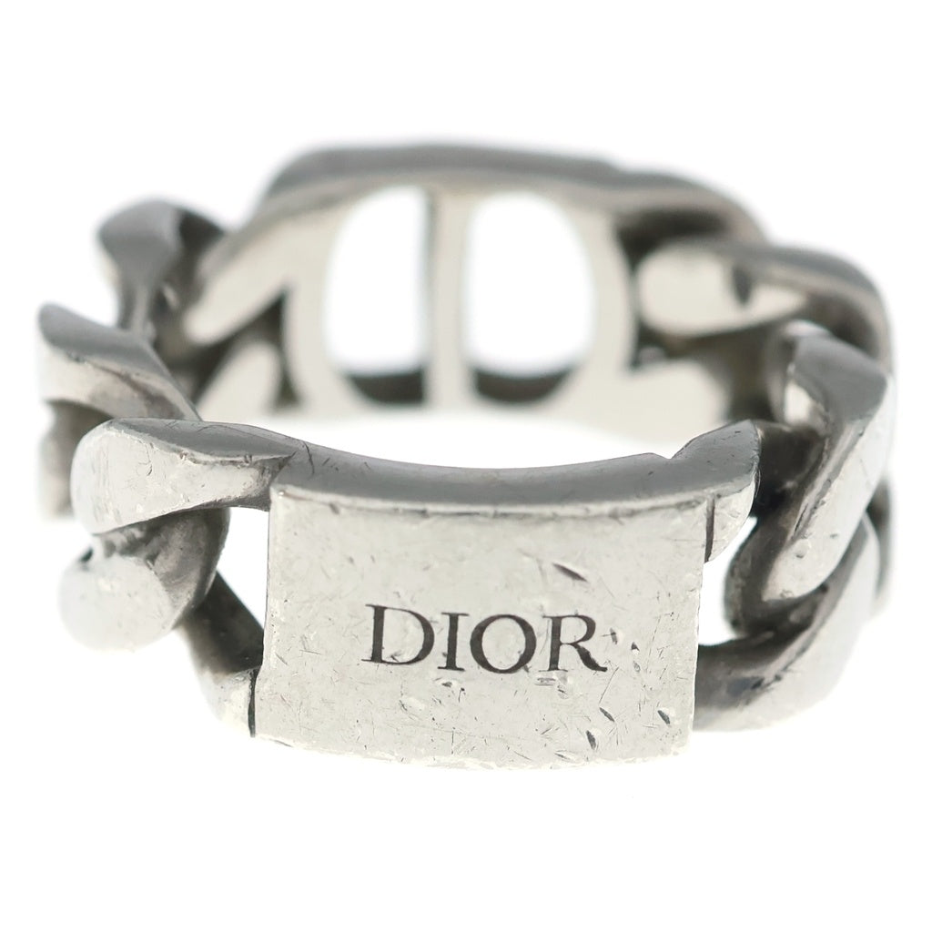 DIOR(ディオール) CDアイコン チェーンリング AG925 S シルバー レディース