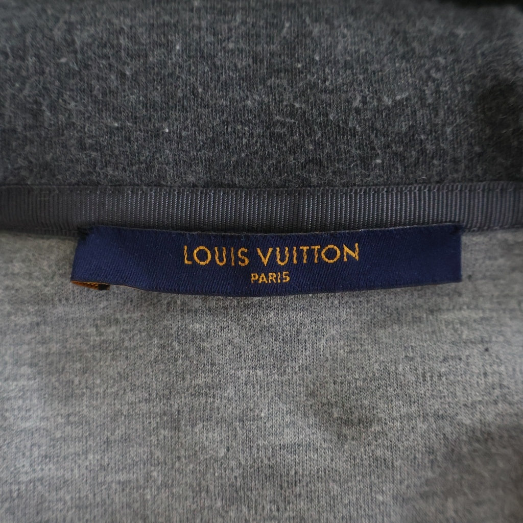 LOUIS VUITTON(ルイヴィトン) コットンジップパーカー グレー #S RM221Q JUJ HJY42W