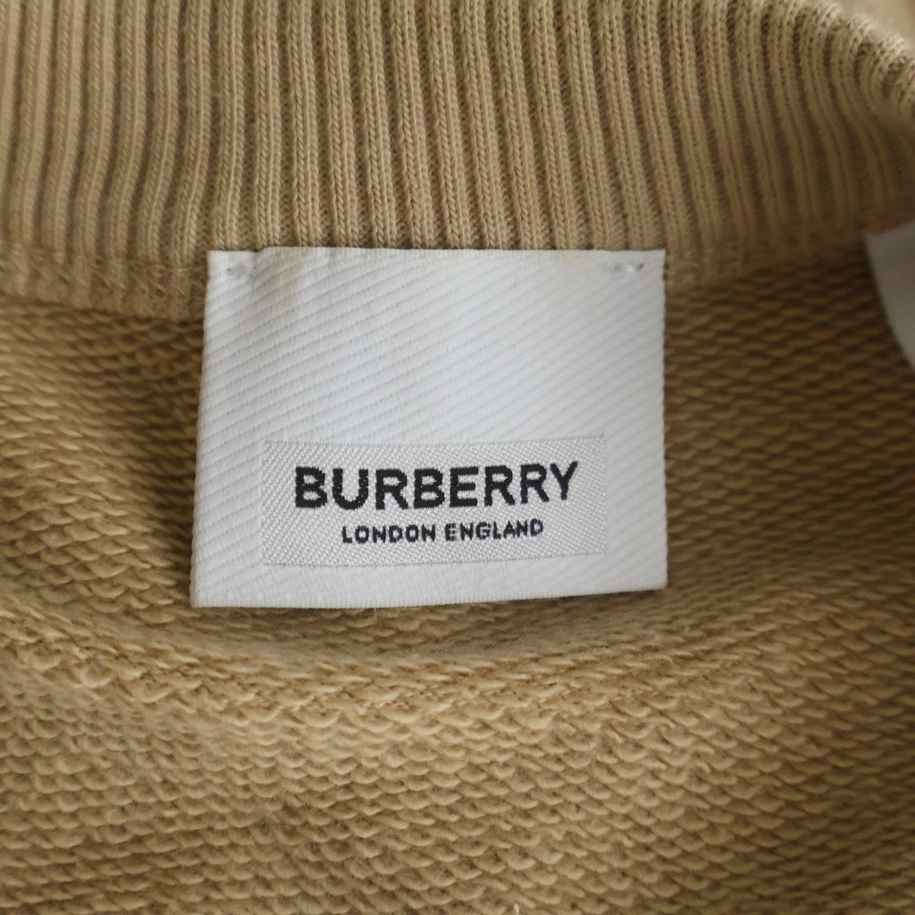 BURBERRY(バーバリー) フロントロゴスウェット トレーナー ベージュ #XS