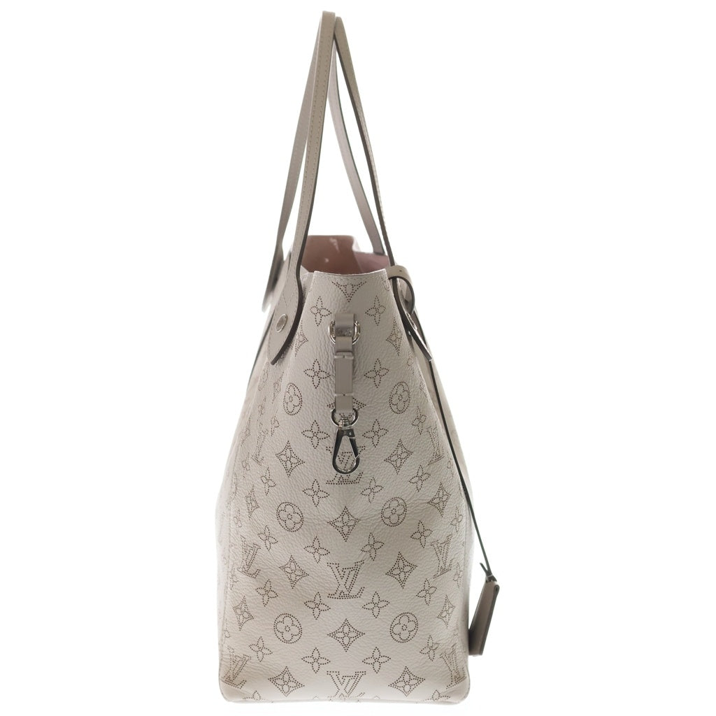 LOUIS VUITTON(ルイヴィトン) モノグラムマヒナ ネヴァーフルMM ハンドバッグ トートバッグ ローズピンク レザー M67535 シルバー金具 レディース