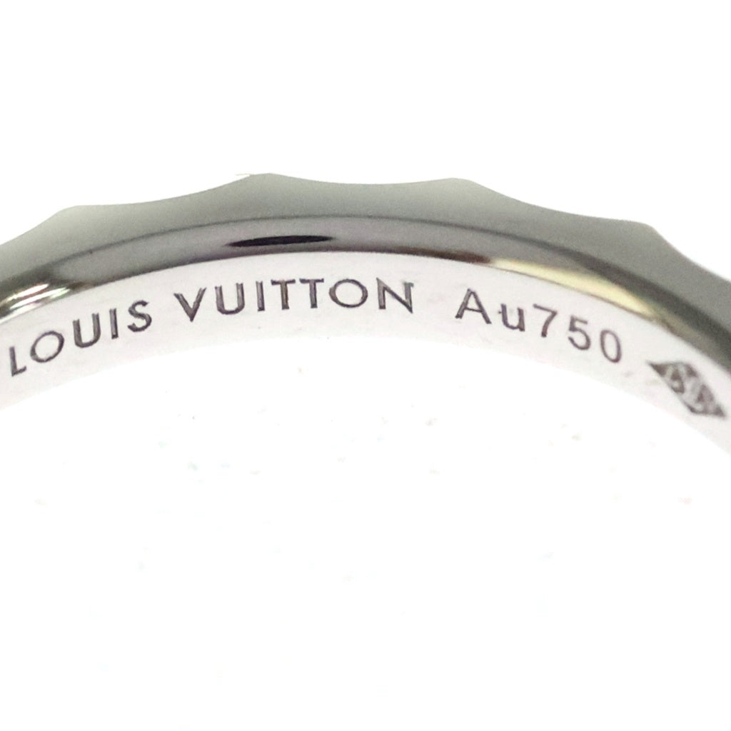 LOUIS VUITTON(ルイヴィトン) アリアンス モノグラム アンフィニ リング Au750WG #51 レディース