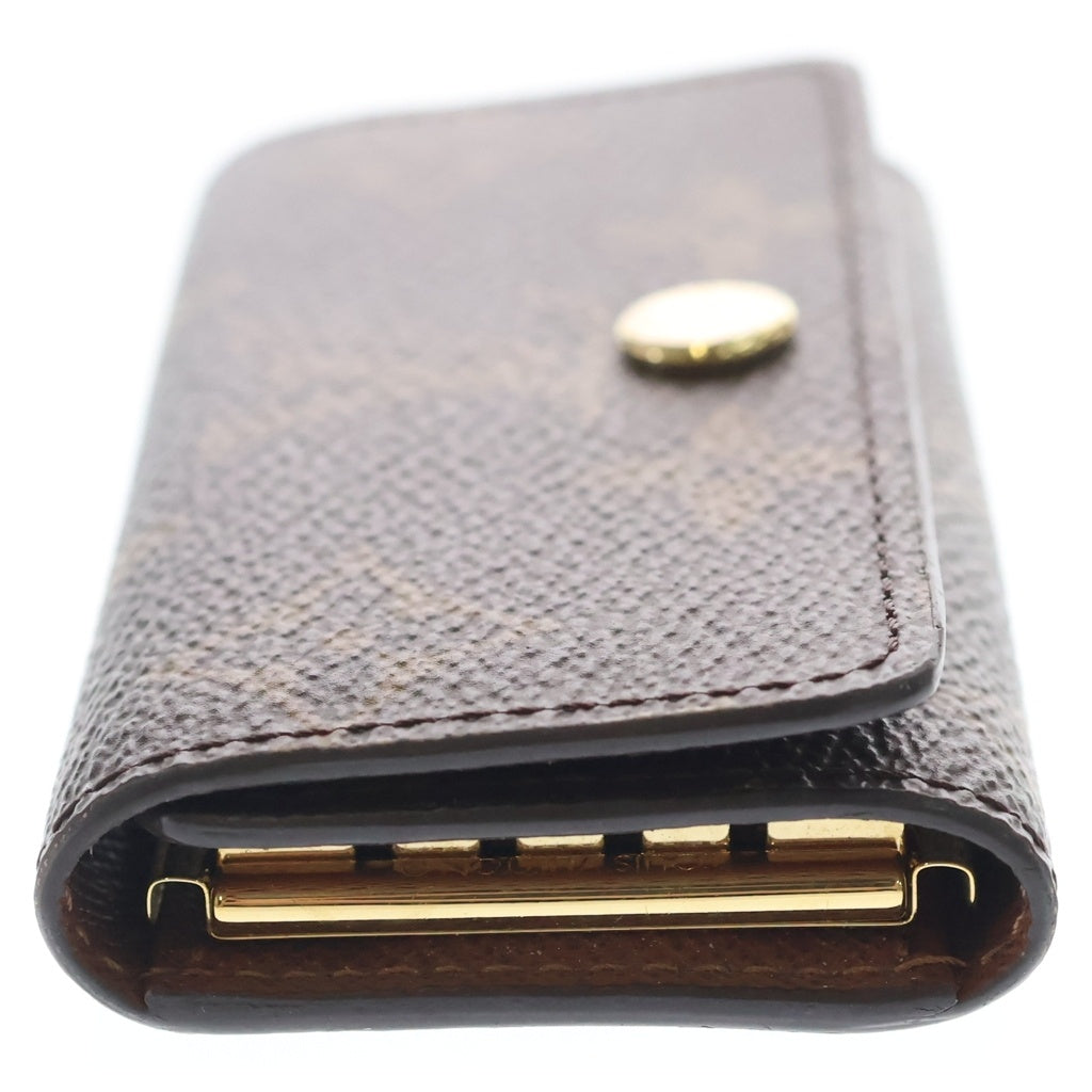 LOUIS VUITTON(ルイヴィトン) モノグラム ミュルティクレ4 PVCレザー キーケース ブラウン M69517