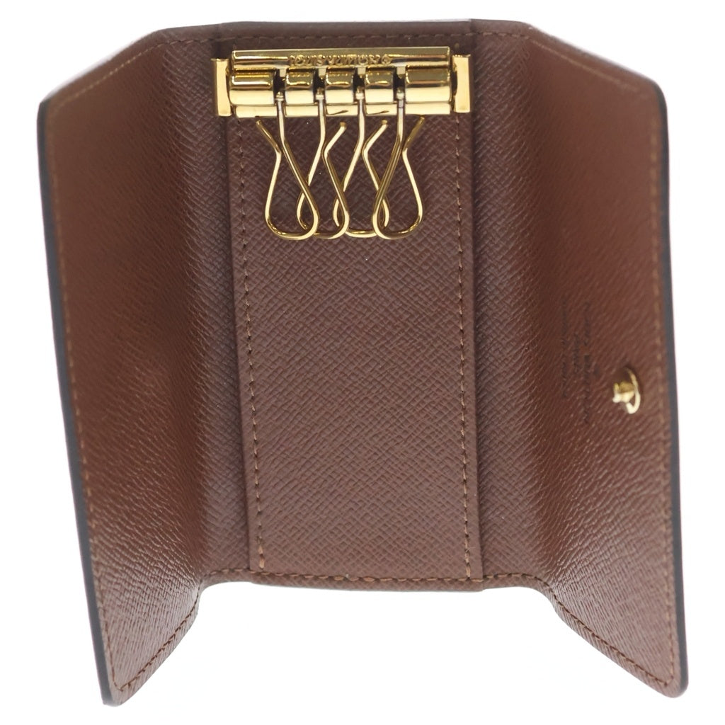 LOUIS VUITTON(ルイヴィトン) モノグラム ミュルティクレ4 PVCレザー キーケース ブラウン M69517