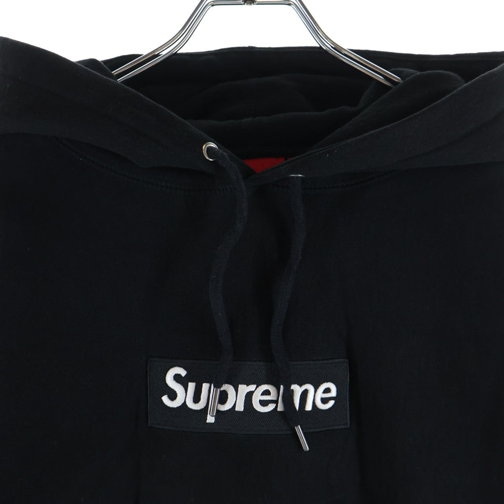 SUPREME(シュプリーム) ボックスロゴフーディー パーカー ブラック #M