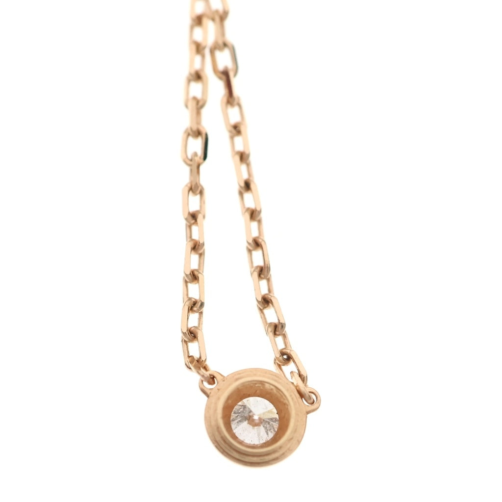 Cartier(カルティエ) ダムールSM ダイヤ ネックレス K18PG ピンクゴールド レディース