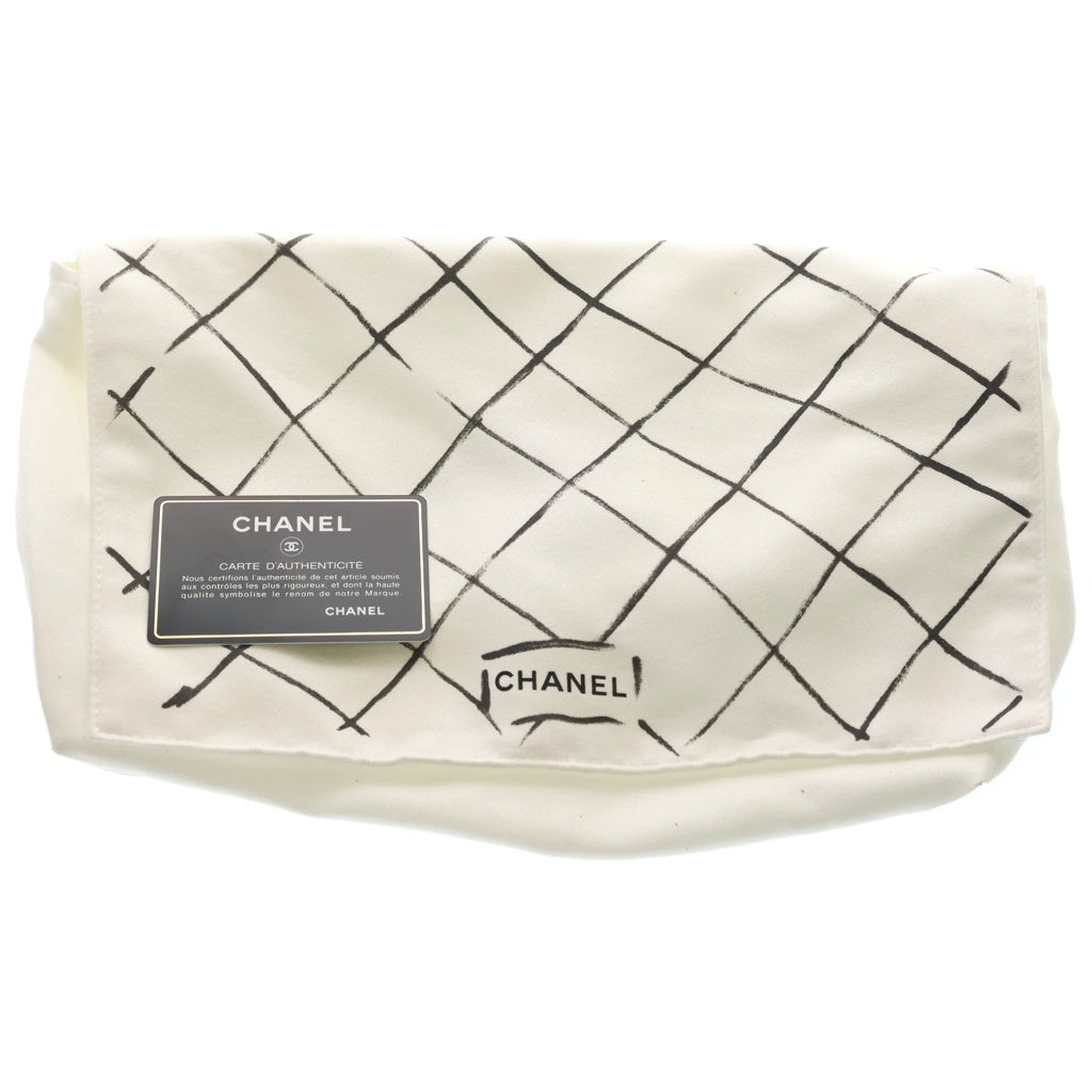 CHANEL(シャネル) マトラッセ25 黒 キャビアスキン Wフラップ SV金具 25番台 A01112 レディース
