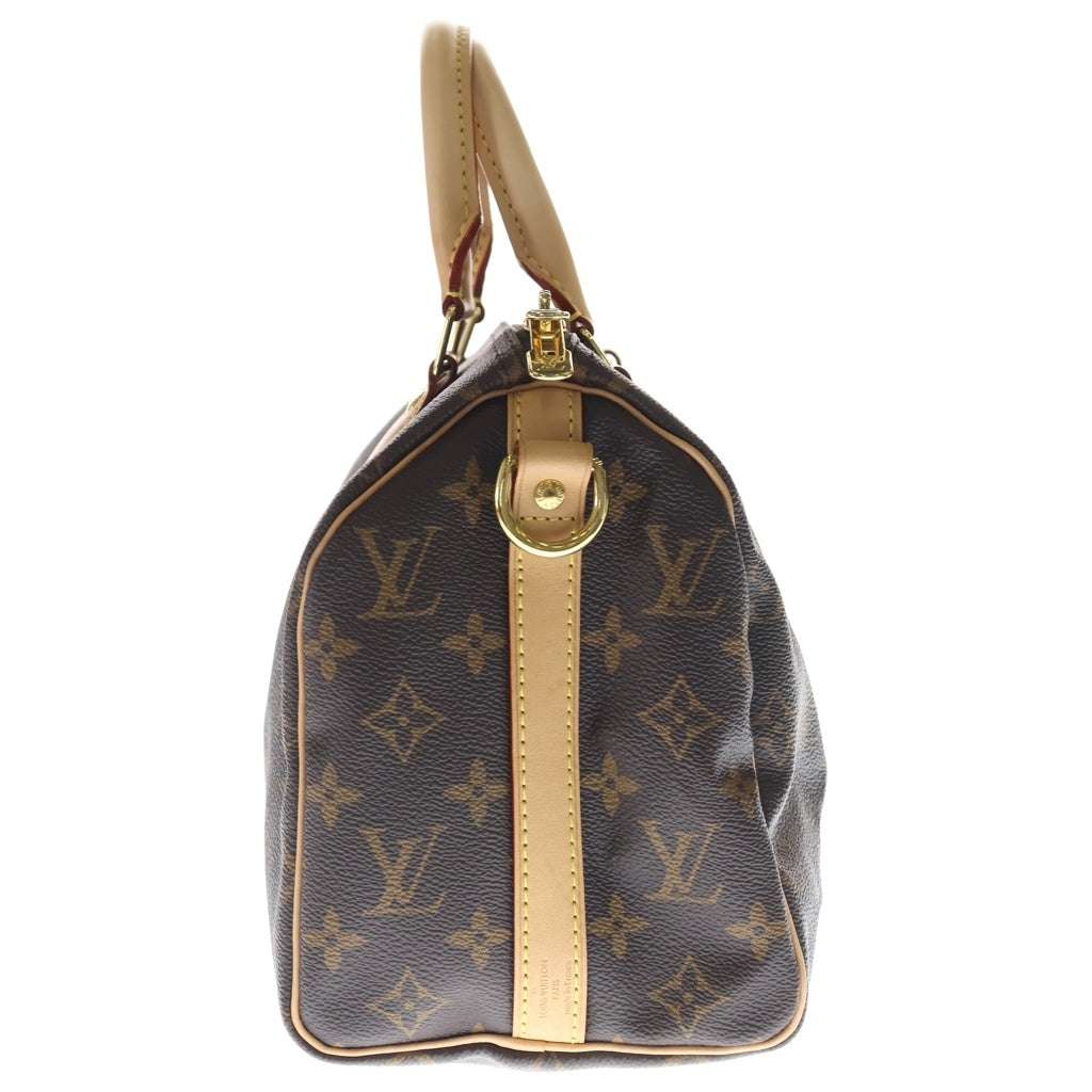 LOUIS VUITTON(ルイヴィトン) モノグラム スピーディ・バンドリエール25 PVC レザー 2WAY ハンドバッグ ショルダーバッグ ボストンバッグ M41113 ICタイプ ブラウン レディース