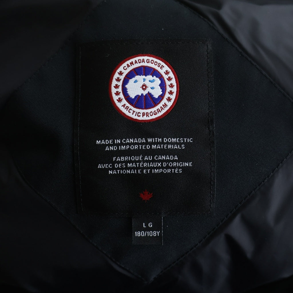 CANADA GOOSE(カナダグース) ガーソンベスト ブラックレーベル ブラック #L