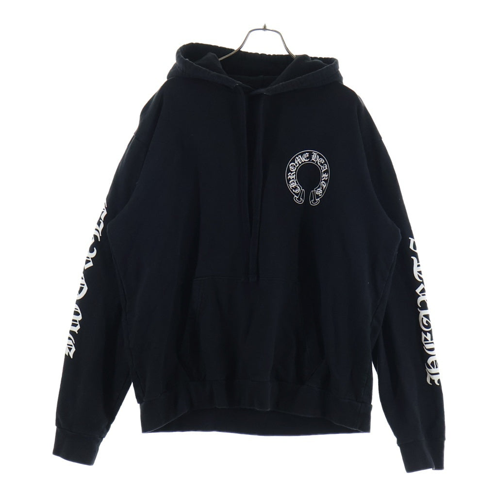 CHROME HEARTS(クロムハーツ) ×MATTY BOY Chomper Horseshoe Hoodie マッティボーイ チョンパー ホースシュープルオーバーパーカー ブラック