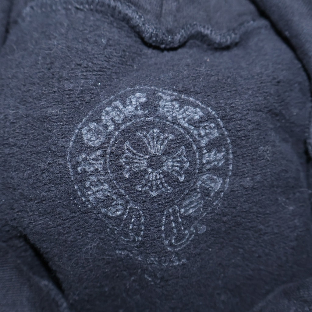 CHROME HEARTS(クロムハーツ) ×MATTY BOY Chomper Horseshoe Hoodie マッティボーイ チョンパー ホースシュープルオーバーパーカー ブラック