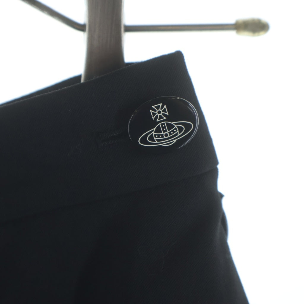 Vivienne Westwood Red Label(ヴィヴィアンウエストウッドレッドレーベル) ひざ丈プリーツスカート ブラック #M レディース