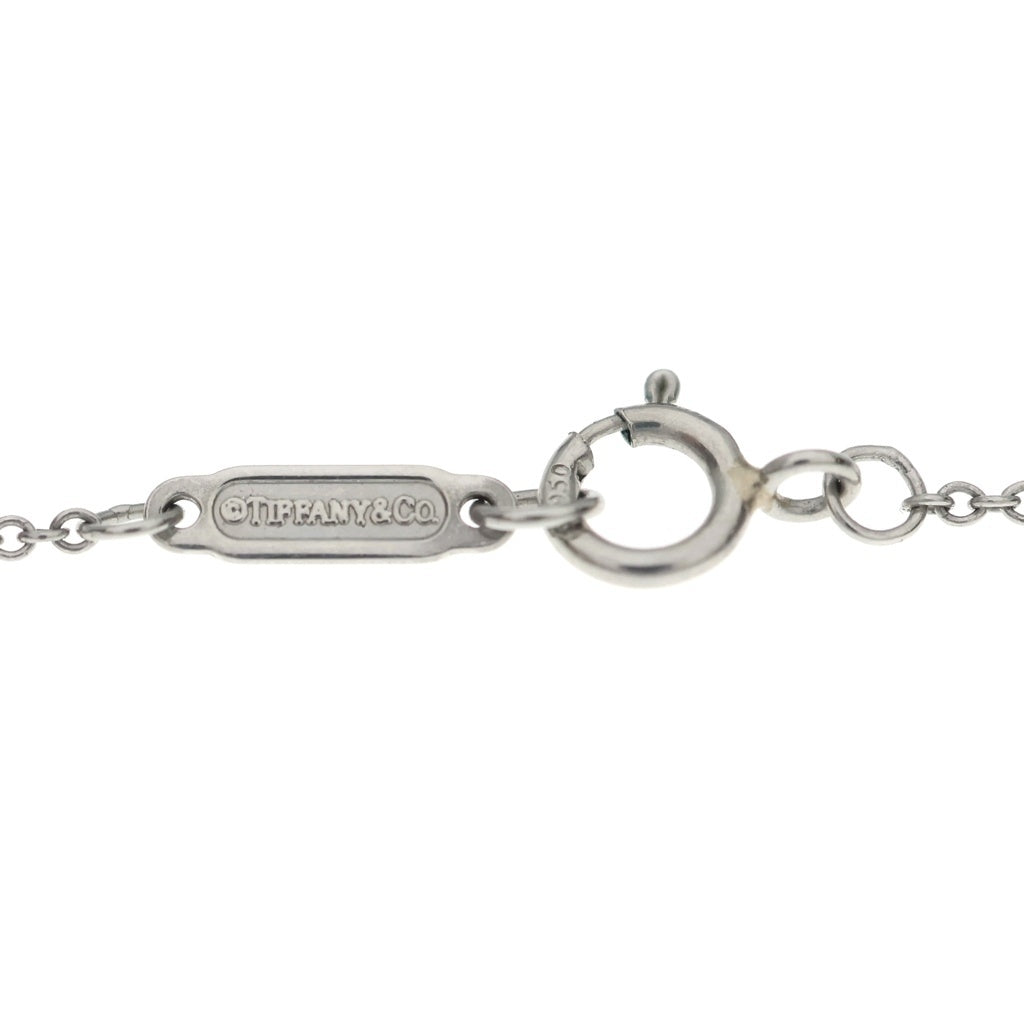 TIFFANY & Co.(ティファニー) ソリティア 1Pダイヤ ネックレス ペンダント チェーン Pt950 レディース